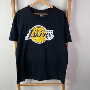 Los Angeles Lakers Lebron James Shirt Mens Extra Large Black Basketball 47